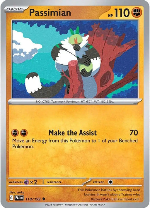 Passimian (118/193) [Scarlet & Violet: Paldea Evolved] - Pokemon Single