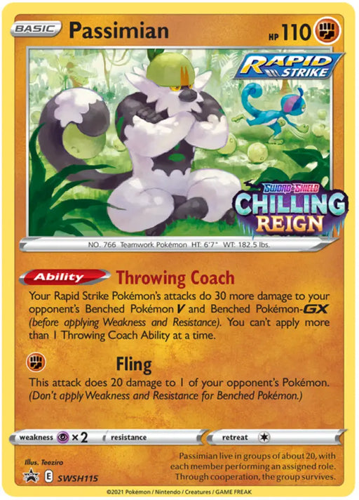 Passimian (SWSH115) [Sword & Shield: Black Star Promos] - Pokemon Single