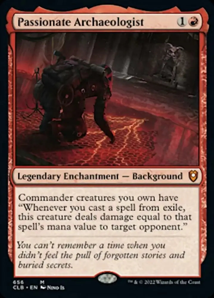 Passionate Archaeologist [Commander Legends: Battle for Baldur’s Gate] - MTG Single