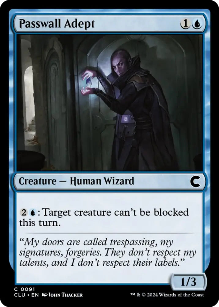 Passwall Adept [Ravnica: Clue Edition] - MTG Single