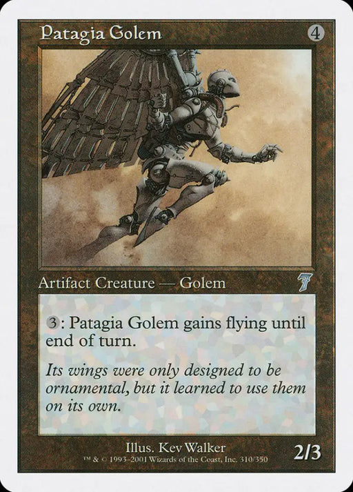 Patagia Golem [Seventh Edition] - MTG Single