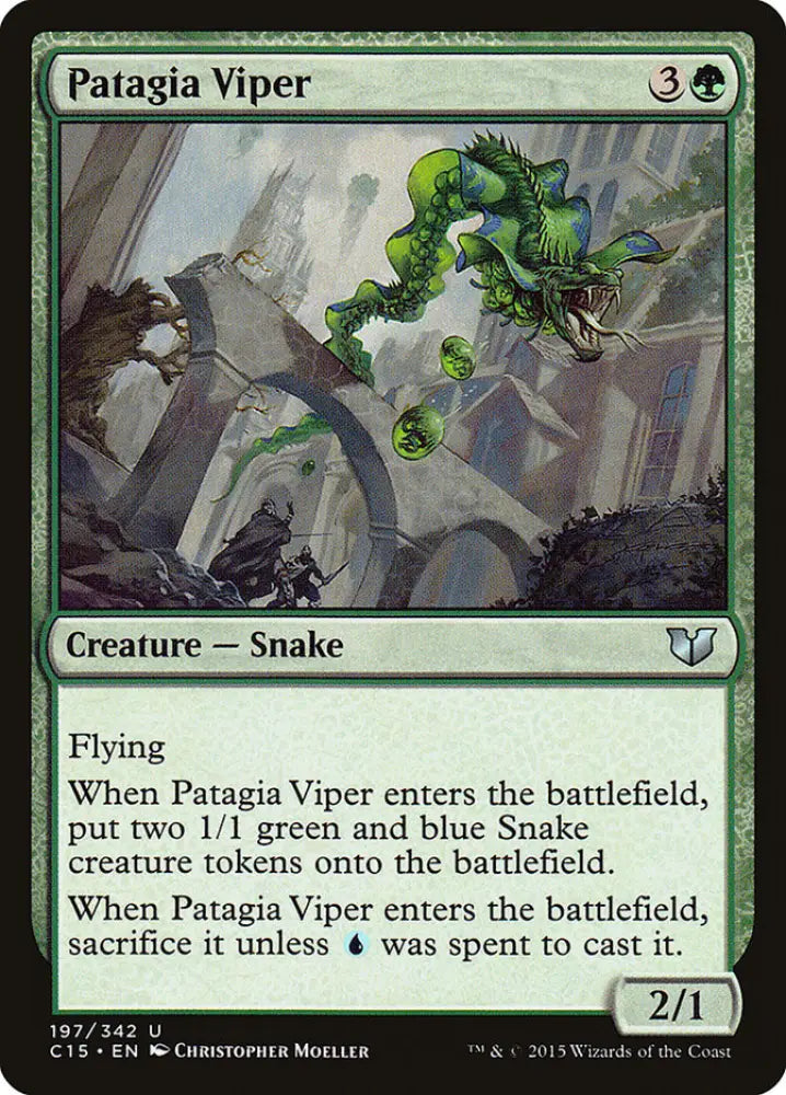 Patagia Viper [Commander 2015] - MTG Single