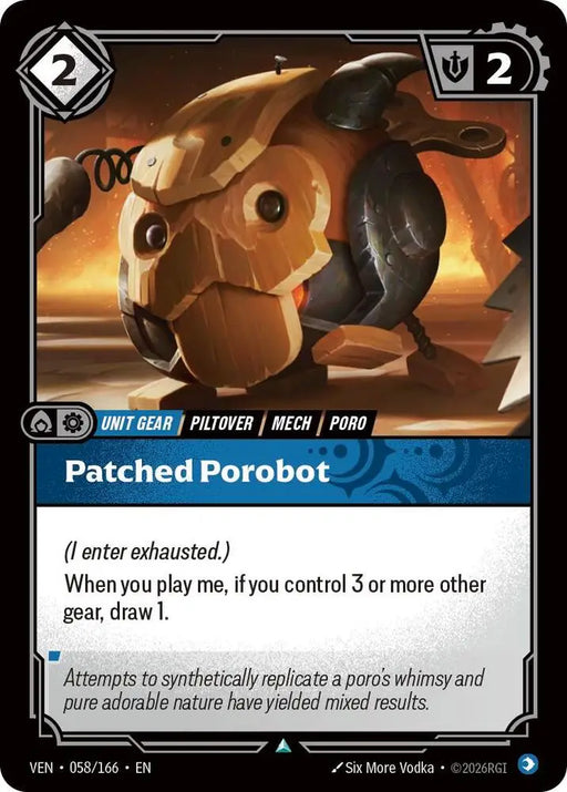 Patched Porobot (058/166) [Vendetta]
