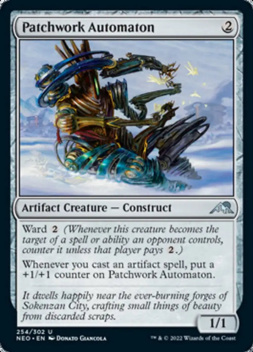 Patchwork Automaton [Kamigawa: Neon Dynasty] - MTG Single
