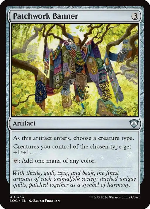 Patchwork Banner (353) [Secrets of Strixhaven Commander]