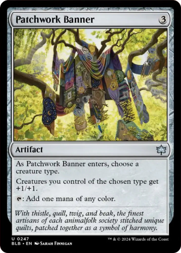 Patchwork Banner [Bloomburrow] - MTG Single