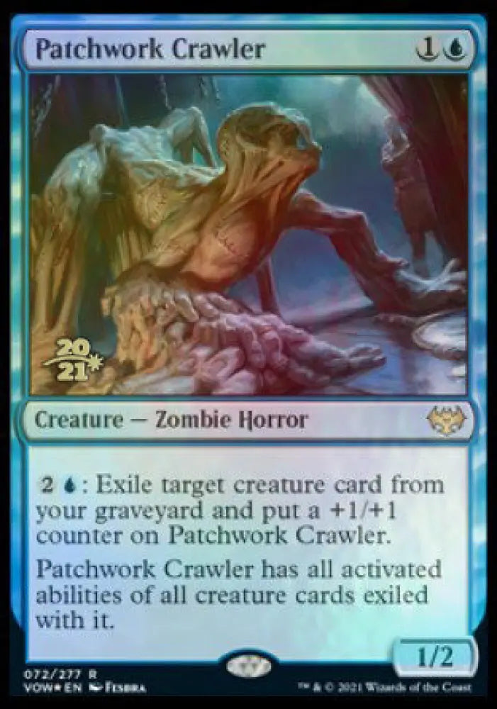 Patchwork Crawler [Innistrad: Crimson Vow Prerelease Promos] - MTG Single