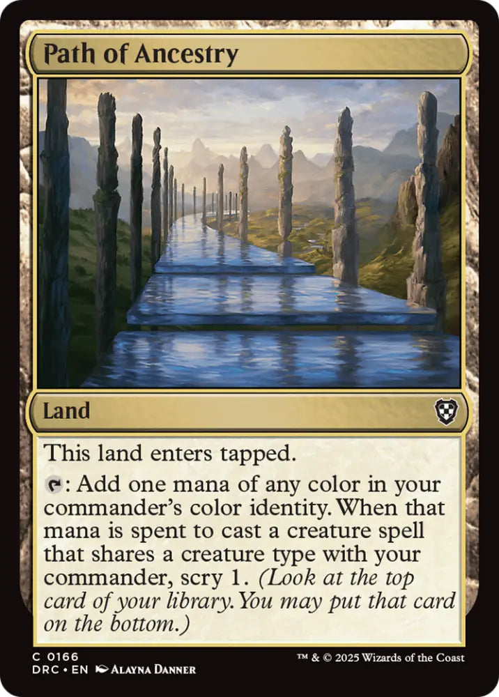 Path of Ancestry (0166) [Aetherdrift Commander] - MTG Single