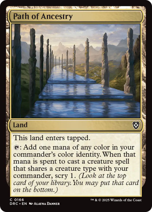 Path of Ancestry (0166) [Aetherdrift Commander] - MTG Single