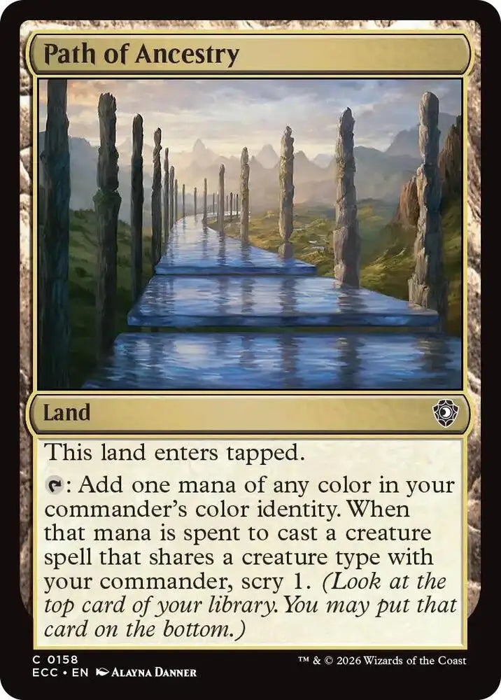 Path of Ancestry (158) [Lorwyn Eclipsed Commander]