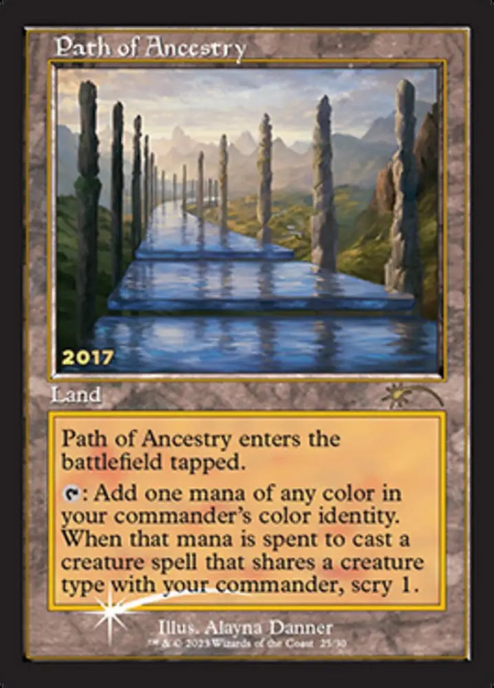 Path of Ancestry [30th Anniversary Promos] - MTG Single