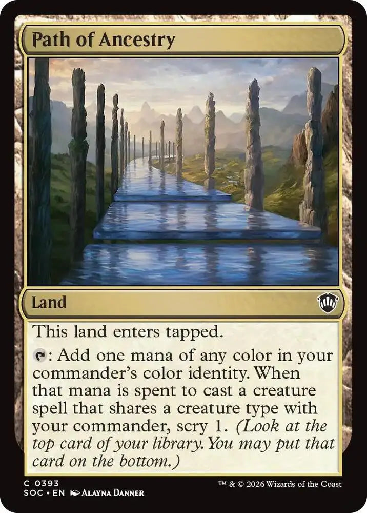 Path of Ancestry (393) [Secrets of Strixhaven Commander]