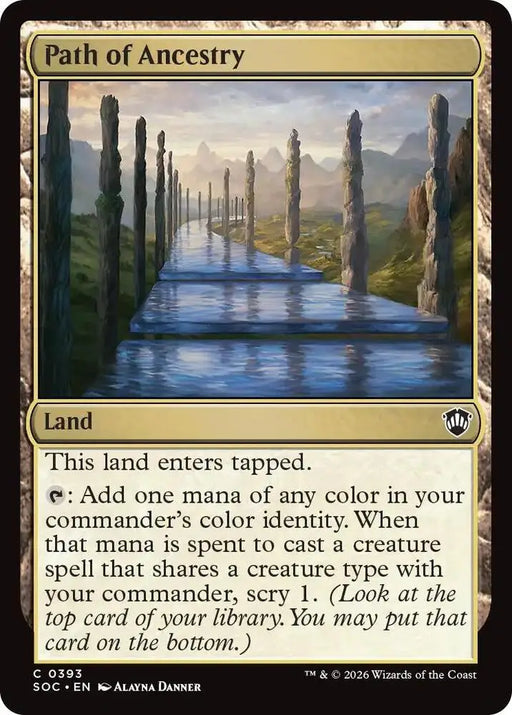 Path of Ancestry (393) [Secrets of Strixhaven Commander]
