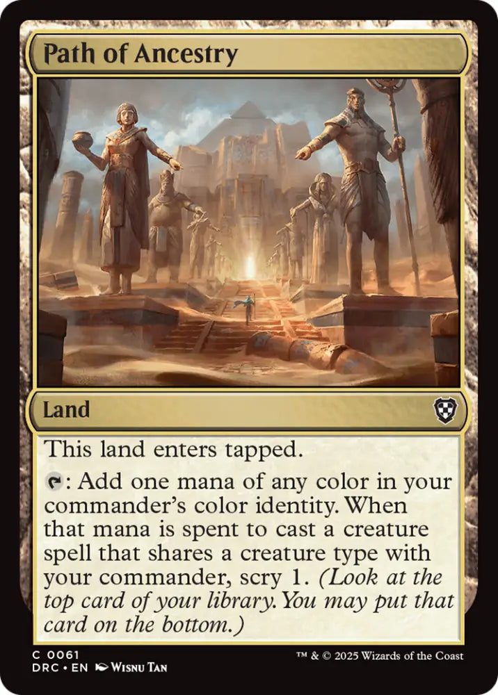 Path of Ancestry [Aetherdrift Commander] - MTG Single