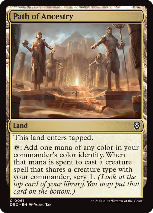 Path of Ancestry [Aetherdrift Commander] - MTG Single
