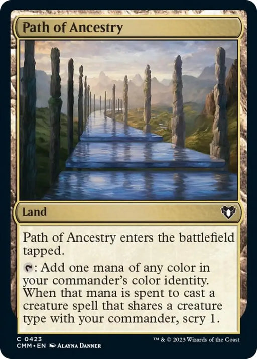 Path of Ancestry [Commander Masters] - MTG Single