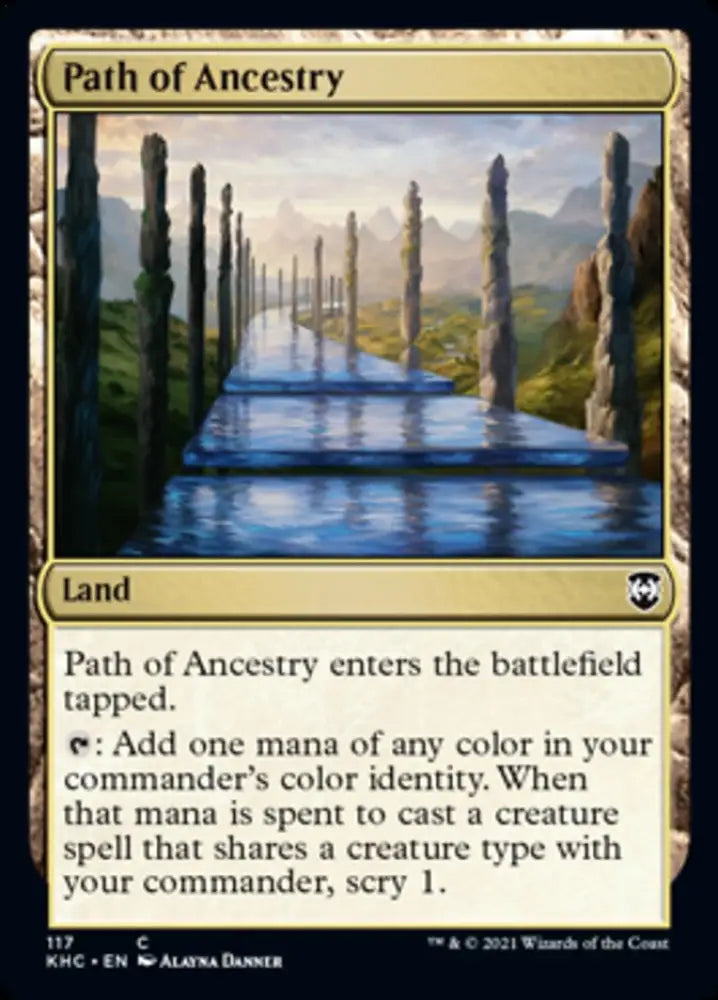 Path of Ancestry [Kaldheim Commander] - MTG Single