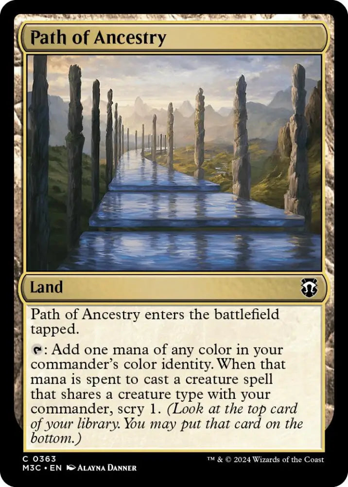 Path of Ancestry [Modern Horizons 3 Commander] - MTG Single