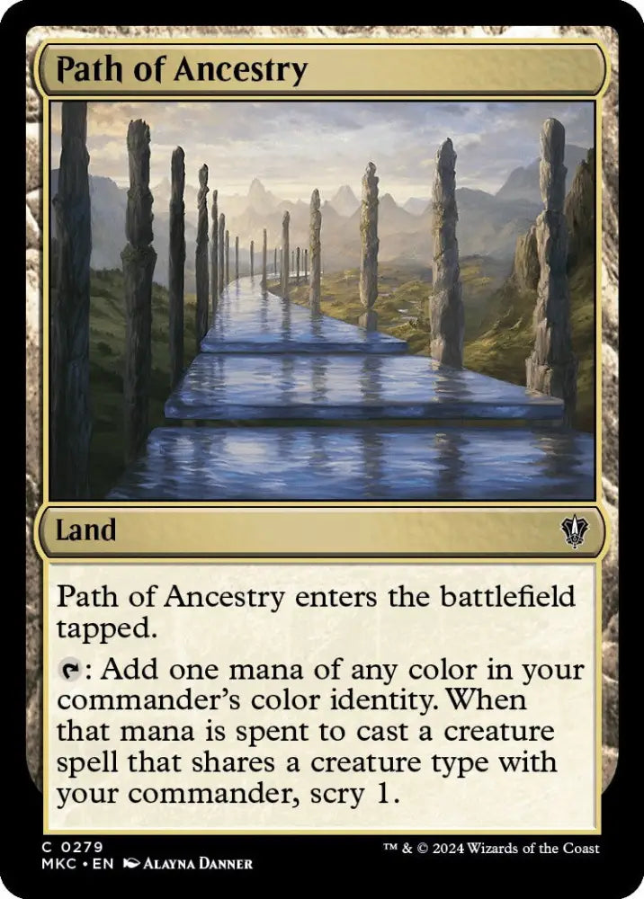 Path of Ancestry [Murders at Karlov Manor Commander] - MTG Single