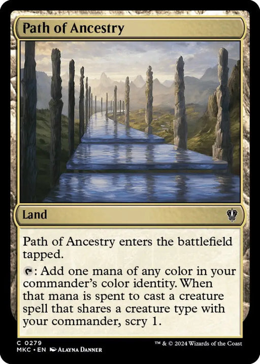 Path of Ancestry [Murders at Karlov Manor Commander] - MTG Single