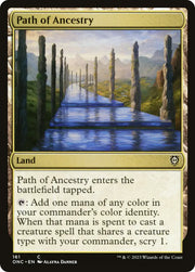Path of Ancestry [Phyrexia: All Will Be One Commander] - MTG Single
