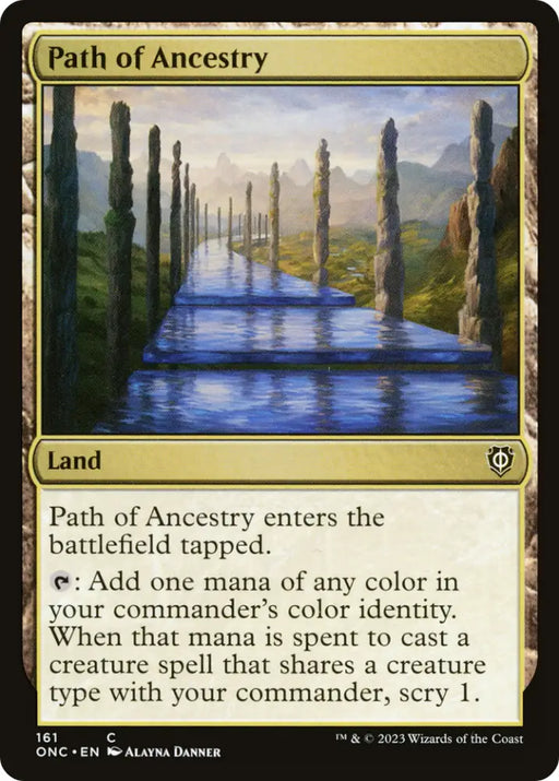 Path of Ancestry [Phyrexia: All Will Be One Commander] - MTG Single