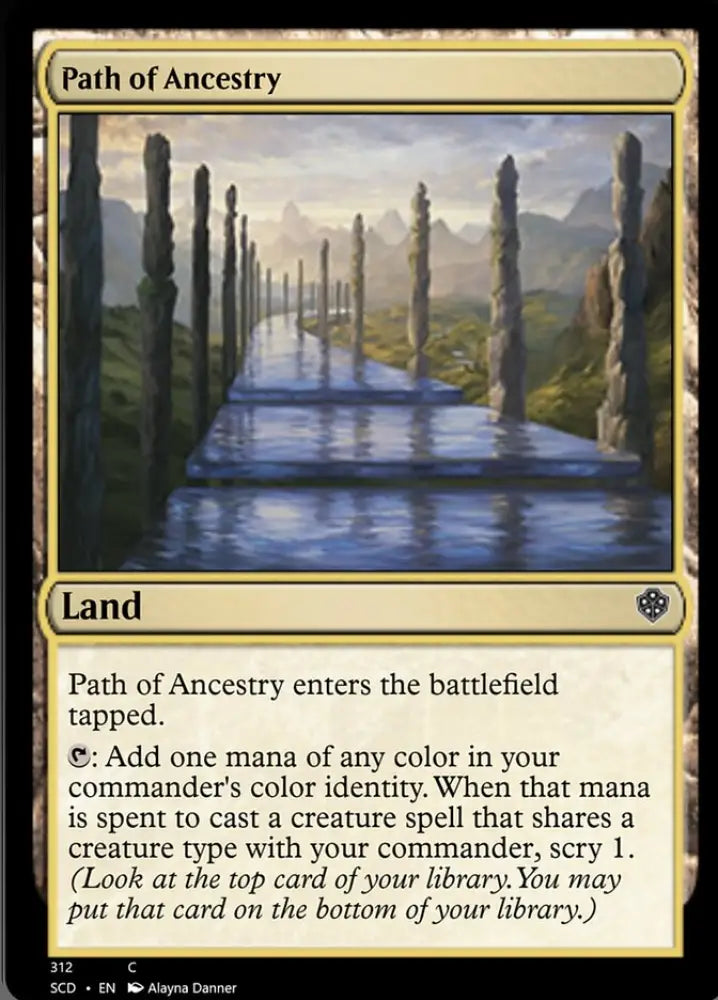 Path of Ancestry [Starter Commander Decks] - MTG Single