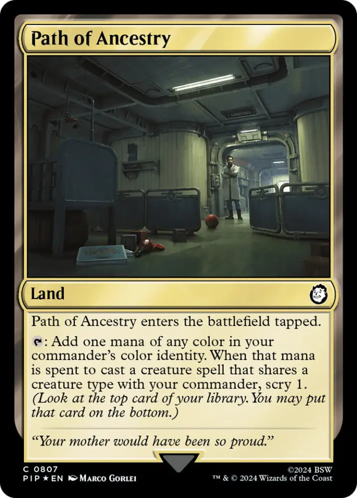 Path of Ancestry (Surge Foil) [Fallout] - MTG Single