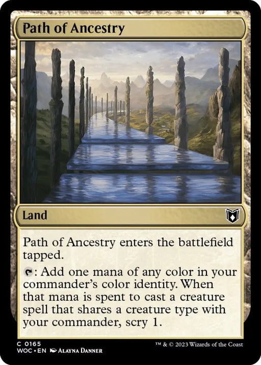 Path of Ancestry [Wilds of Eldraine Commander] - MTG Single