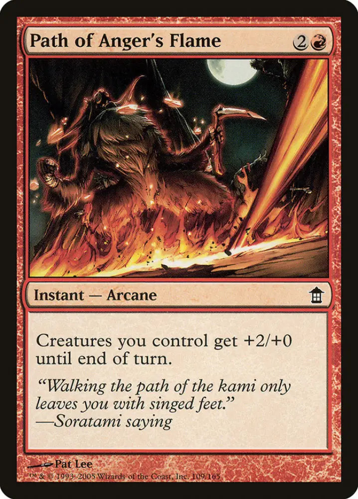 Path of Anger’s Flame [Saviors of Kamigawa] - MTG Single