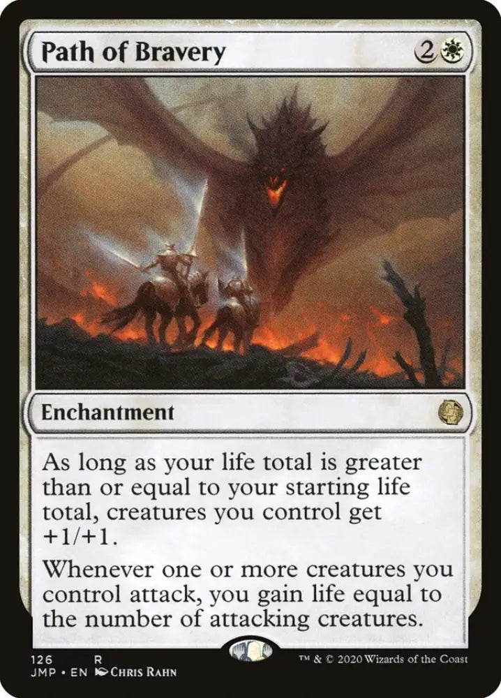 Path of Bravery [Jumpstart] - MTG Single
