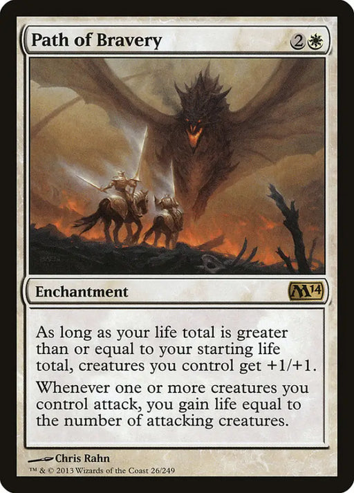 Path of Bravery [Magic 2014] - MTG Single