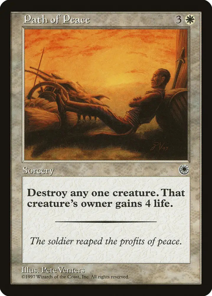 Path of Peace [Portal] - MTG Single