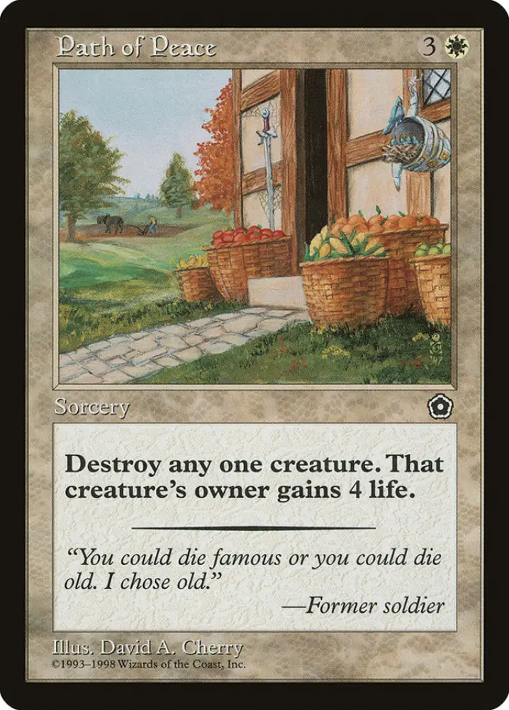 Path of Peace [Portal Second Age] - MTG Single