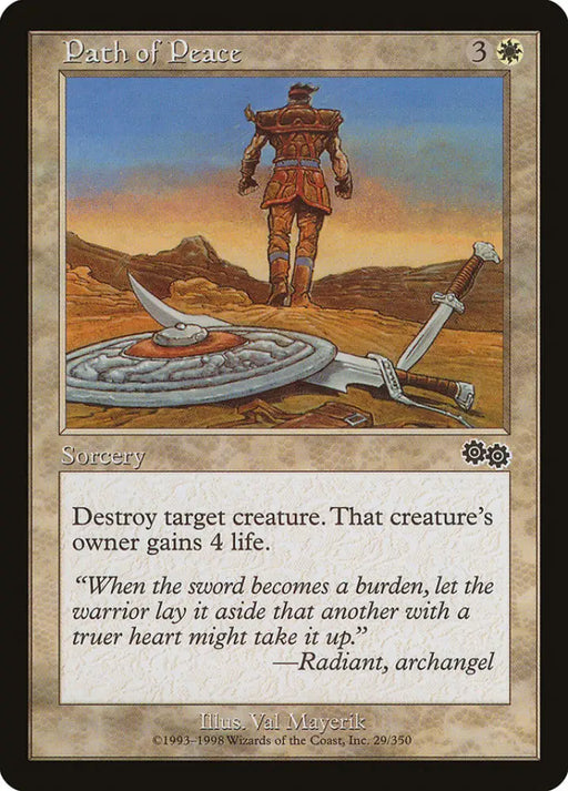 Path of Peace [Urza’s Saga] - MTG Single