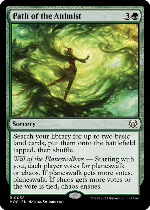 Path of the Animist [March of the Machine Commander] - MTG Single