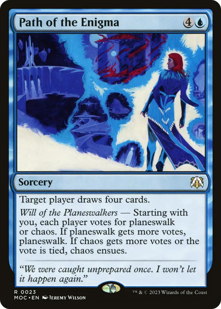 Path of the Enigma [March of the Machine Commander] - MTG Single