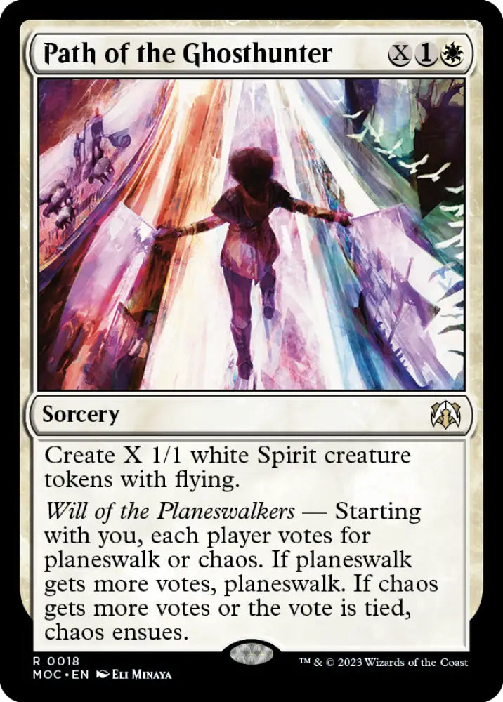 Path of the Ghosthunter [March of the Machine Commander] - MTG Single
