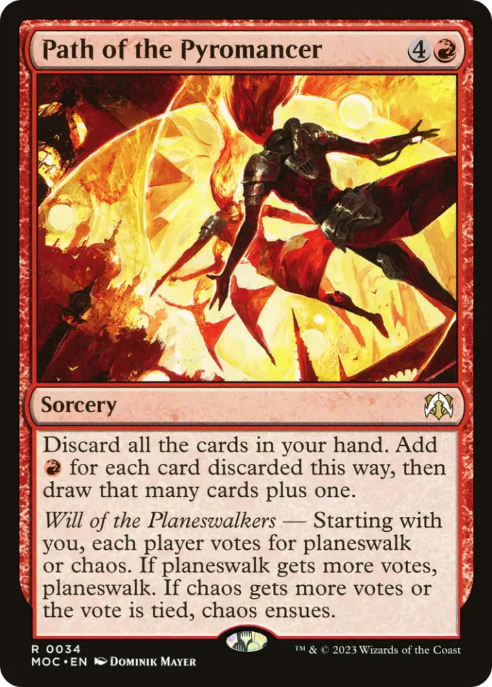 Path of the Pyromancer [March of the Machine Commander] - MTG Single
