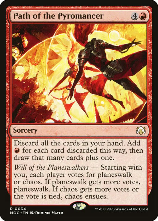 Path of the Pyromancer [March of the Machine Commander] - MTG Single
