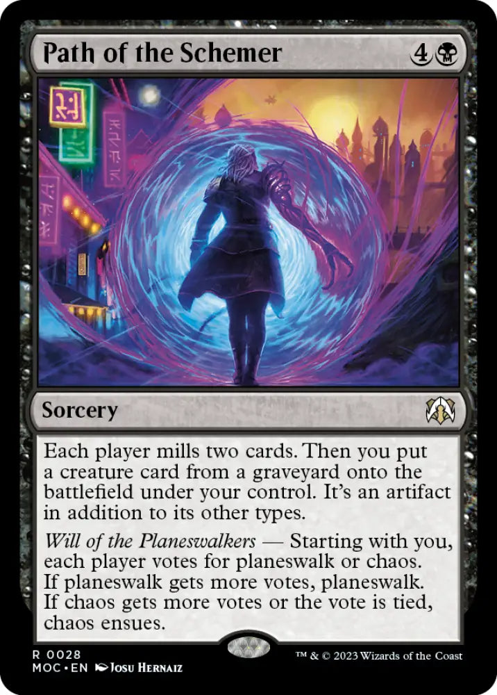 Path of the Schemer [March of the Machine Commander] - MTG Single