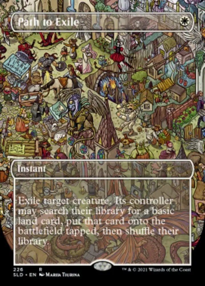 Path to Exile (Borderless) [Secret Lair Drop Series] - MTG Single