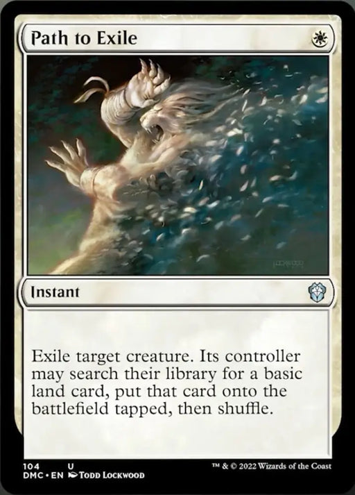 Path to Exile [Dominaria United Commander] - MTG Single