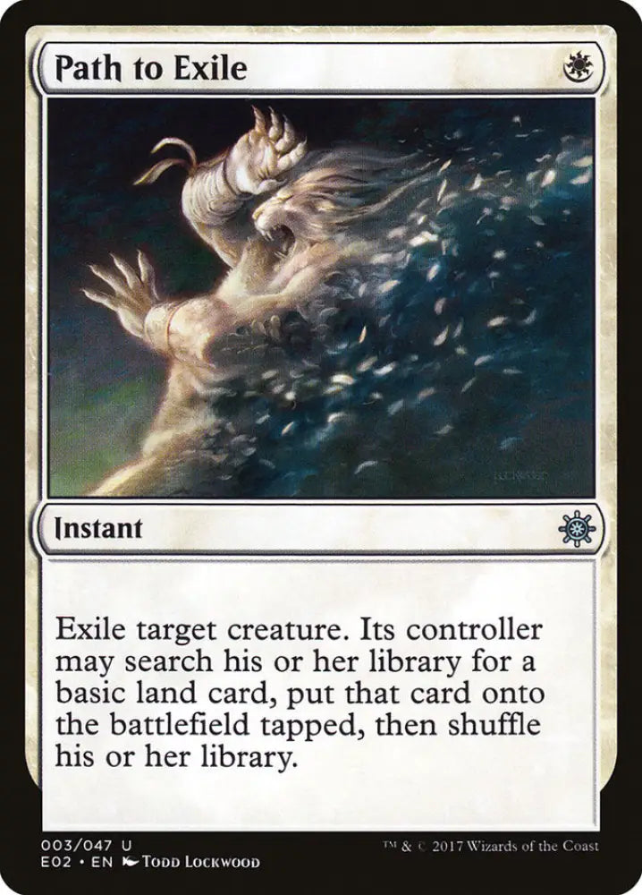 Path to Exile [Explorers of Ixalan] - MTG Single