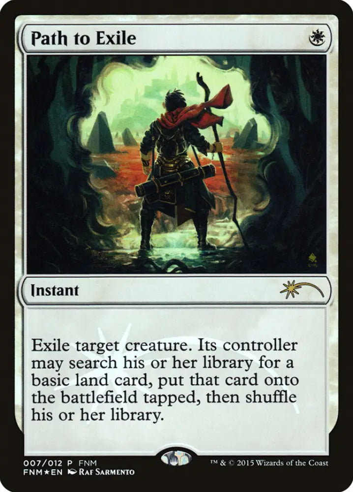 Path to Exile [Friday Night Magic 2015] - MTG Single