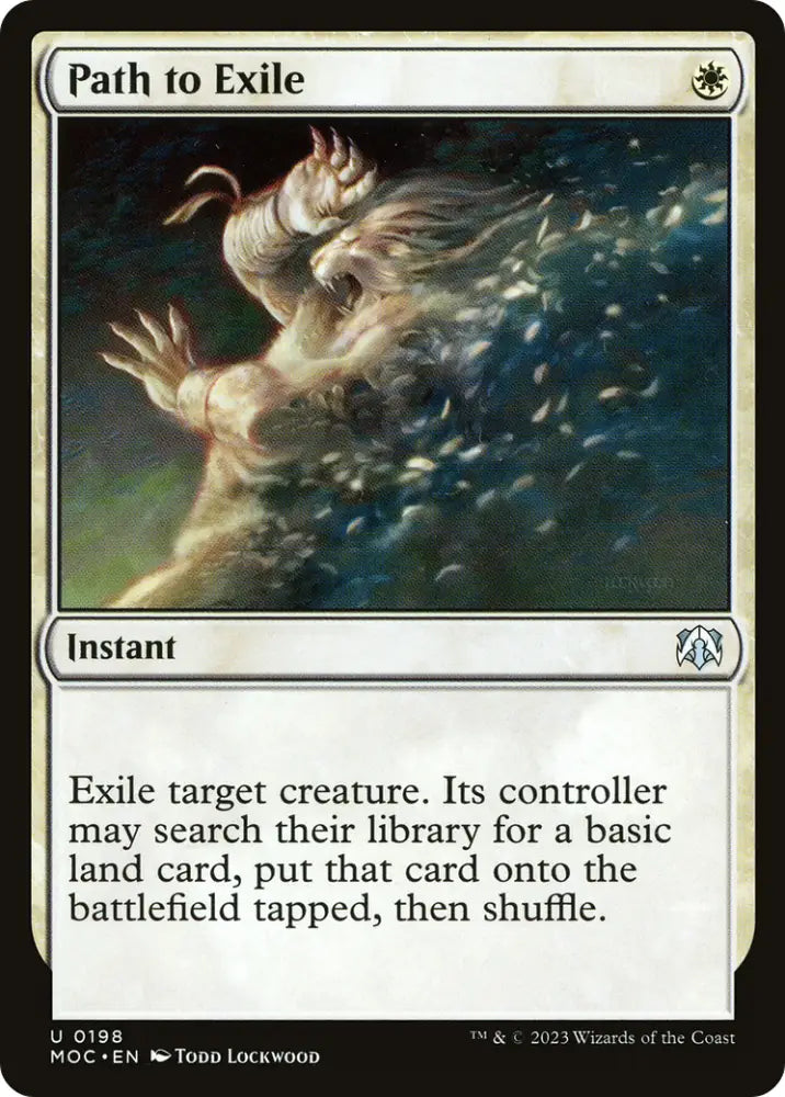 Path to Exile [March of the Machine Commander] - MTG Single