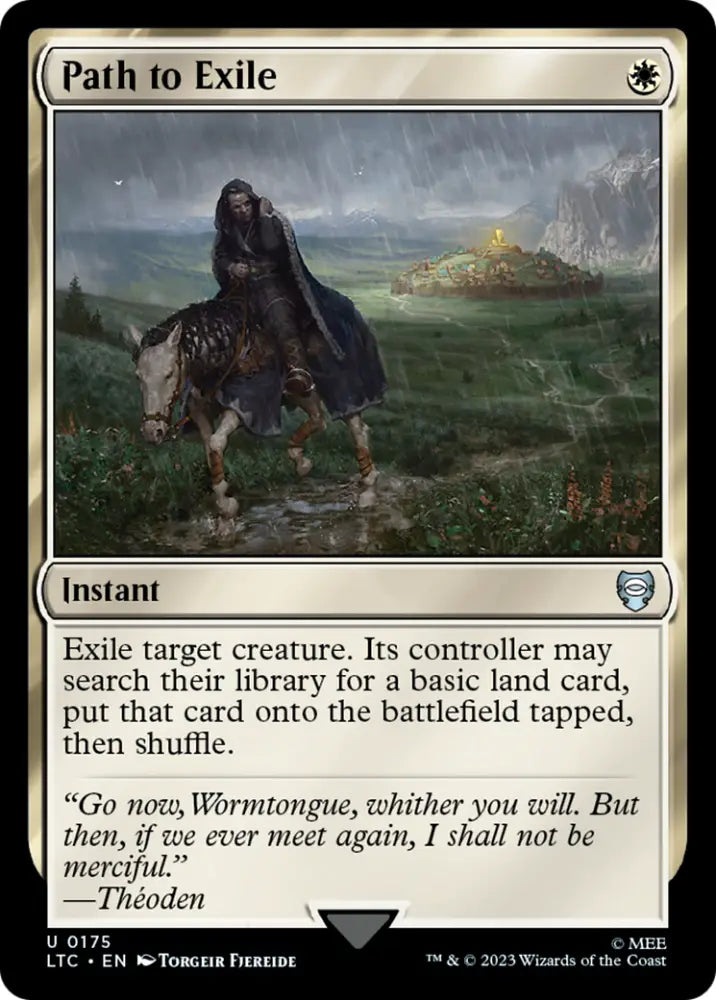 Path to Exile [The Lord of the Rings: Tales of Middle-Earth Commander] - MTG Single