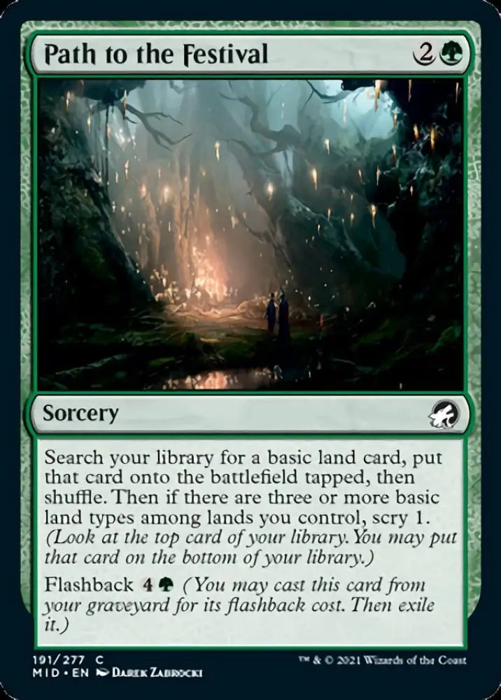 Path to the Festival [Innistrad: Midnight Hunt] - MTG Single