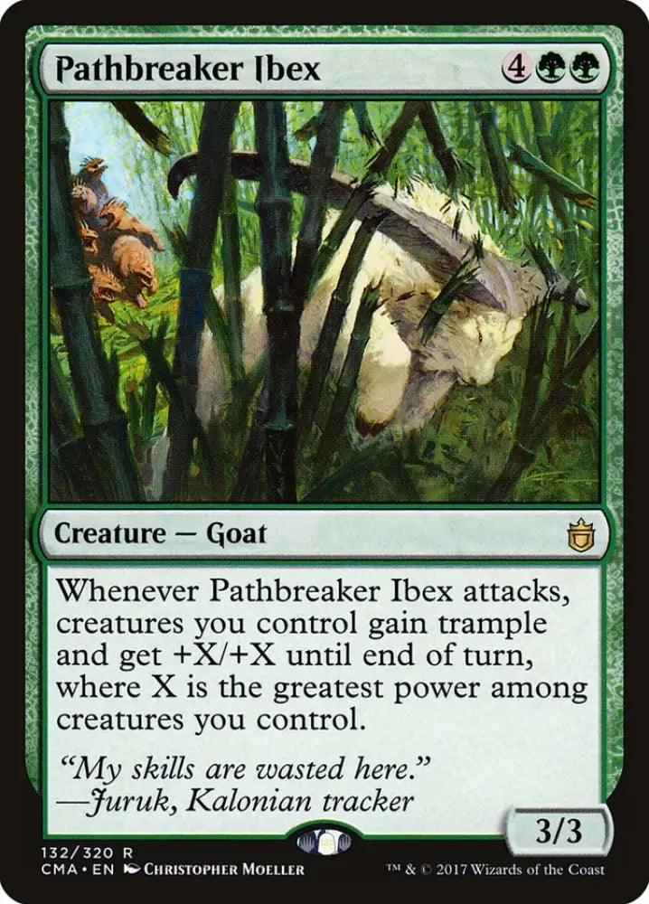 Pathbreaker Ibex [Commander Anthology] - MTG Single