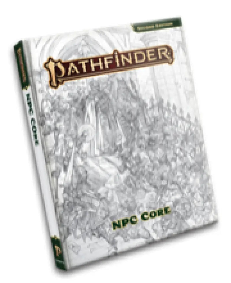 Pathfinder 2E NPC Core Sketch Cover (EN) - Pathfinder